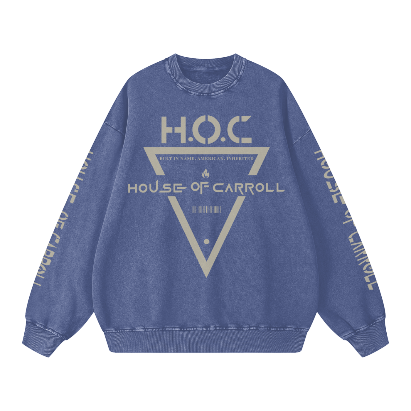ORIGINAL GANGSTA SANCTUARY: Snow Washed Oversized Sweatshirt
