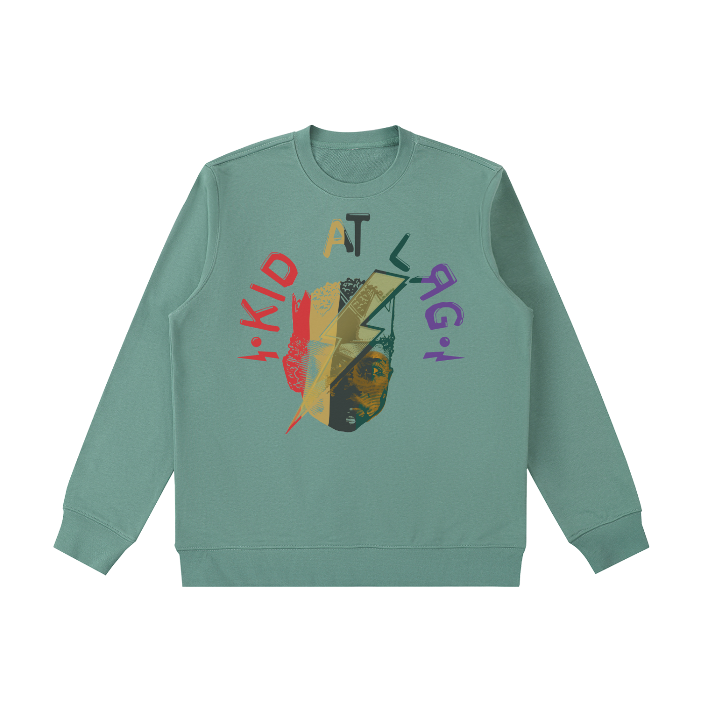 TRADITIONAL KAL LOGO: Essential Heavyweight Crewneck  Sweatshirt