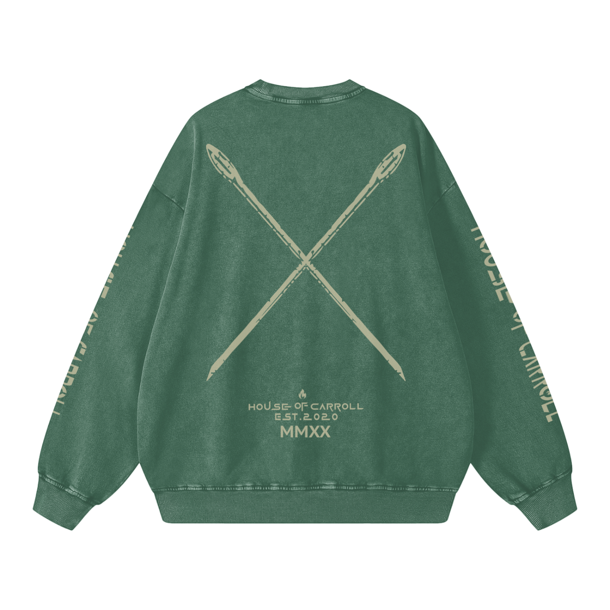 ORIGINAL GANGSTA SANCTUARY: Snow Washed Oversized Sweatshirt