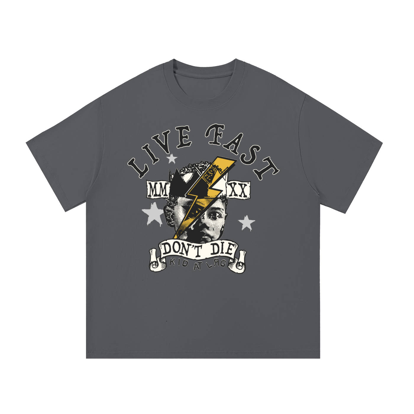 LIVE FAST: Essential Cotton T-Shirt