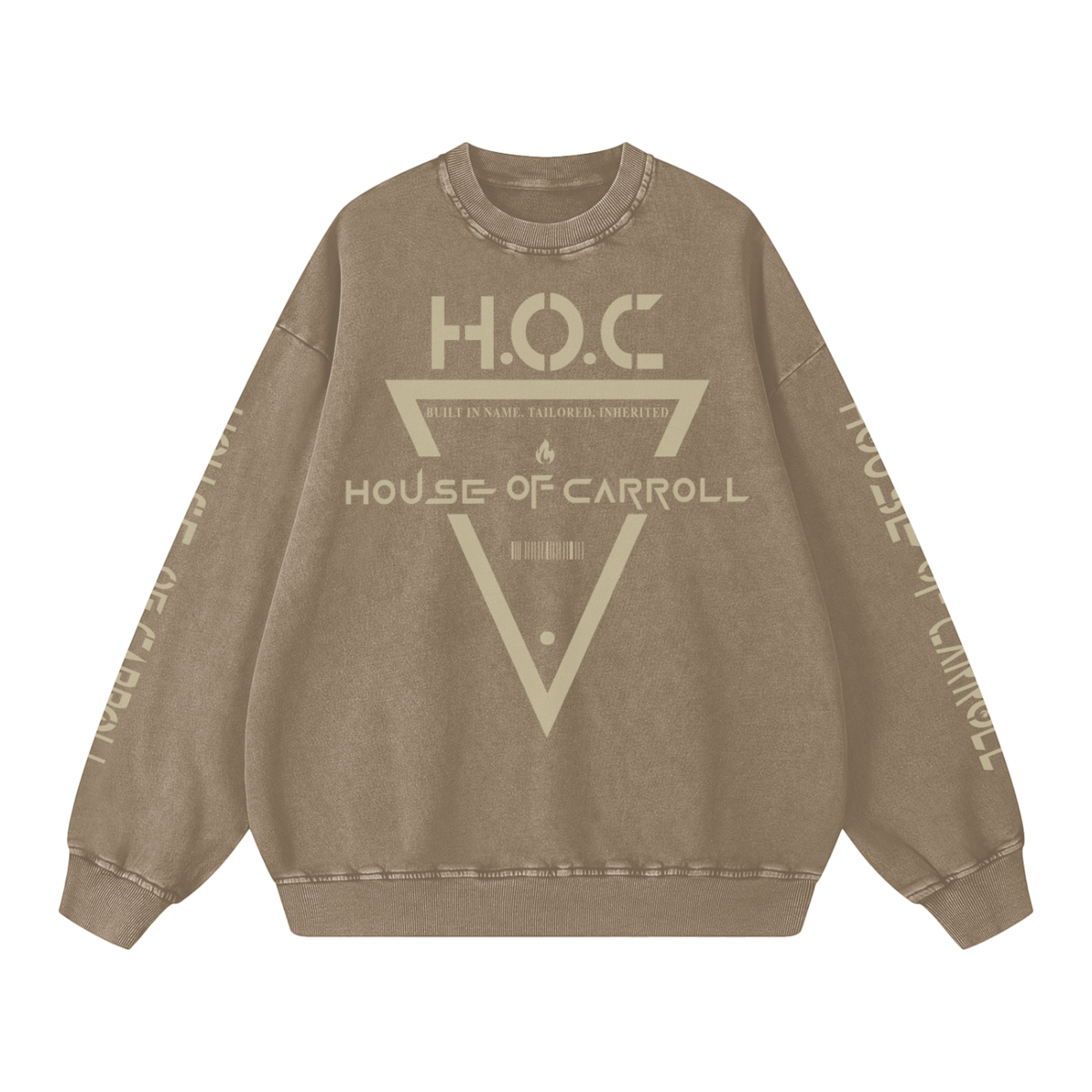 ORIGINAL GANGSTA SANCTUARY: Snow Washed Oversized Sweatshirt