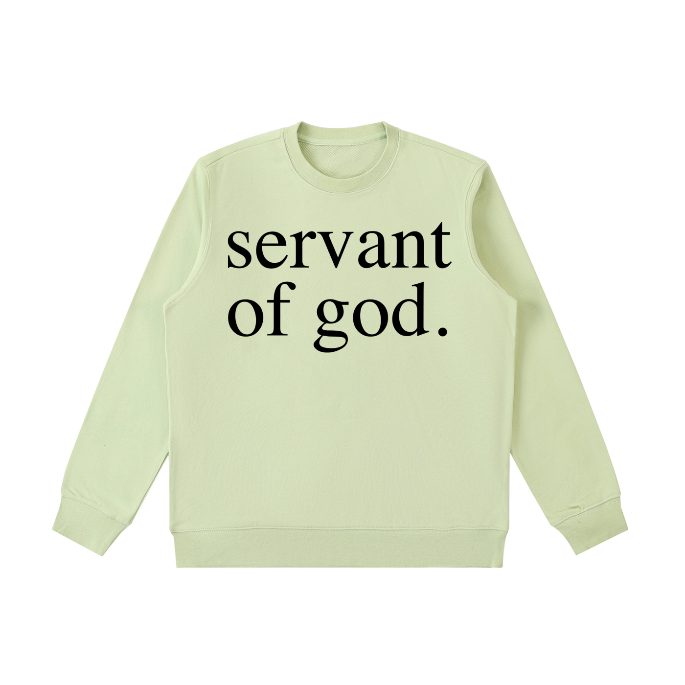 SERVANT OF GOD: Essential Heavyweight Crewneck  Sweatshirt