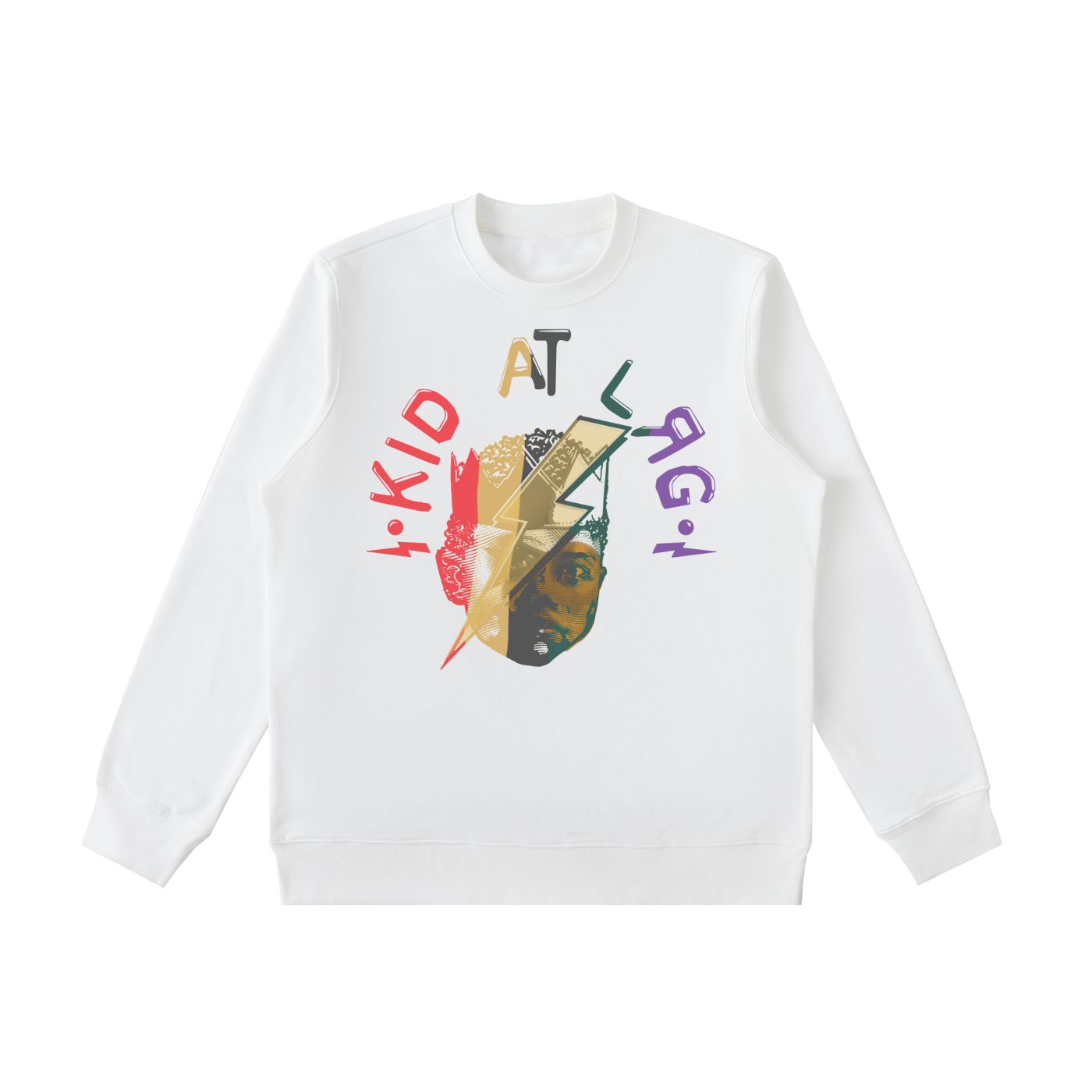 TRADITIONAL KAL LOGO: Essential Heavyweight Crewneck  Sweatshirt