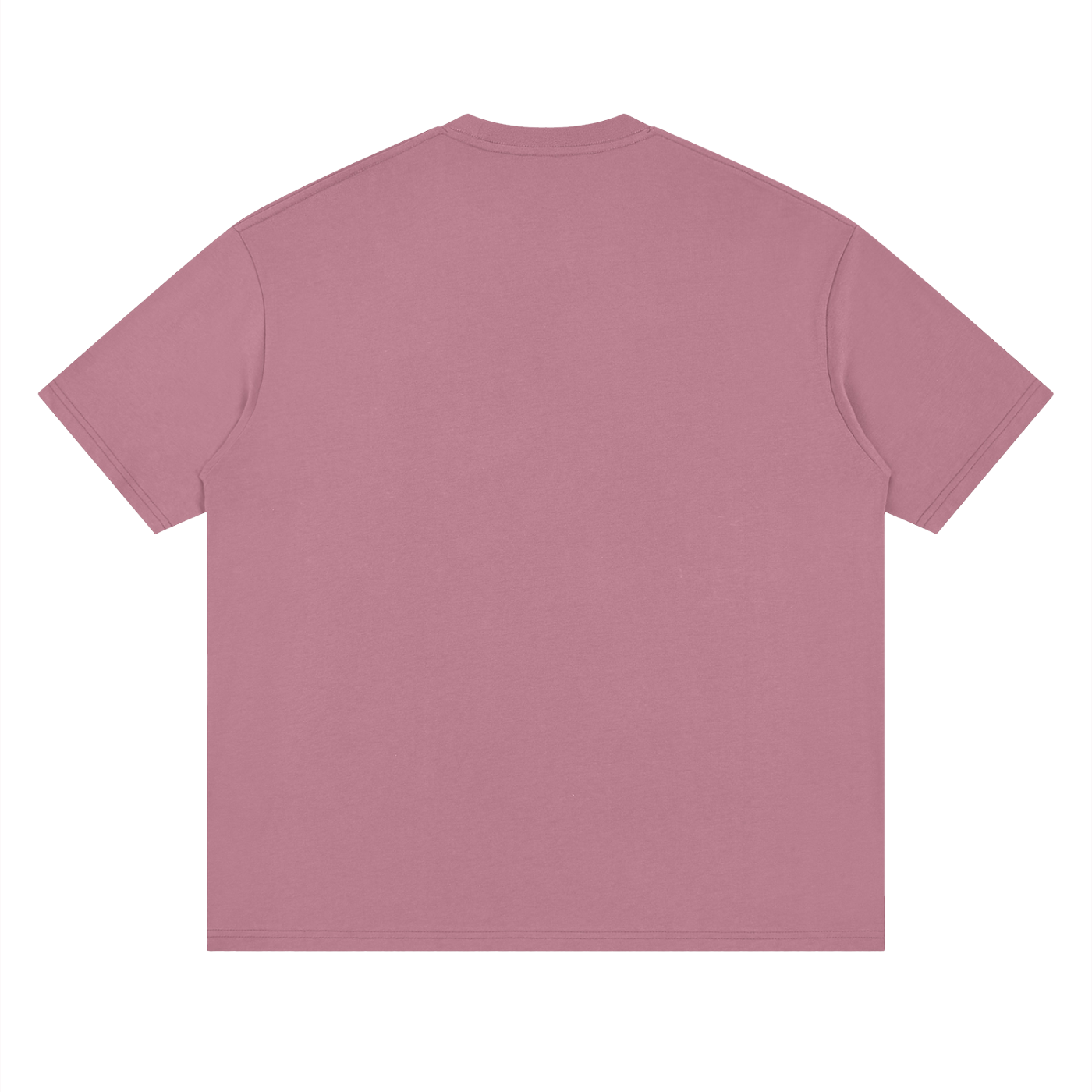 BLK AS FK: Streetwear Loose Drop Shoulder T-Shirt
