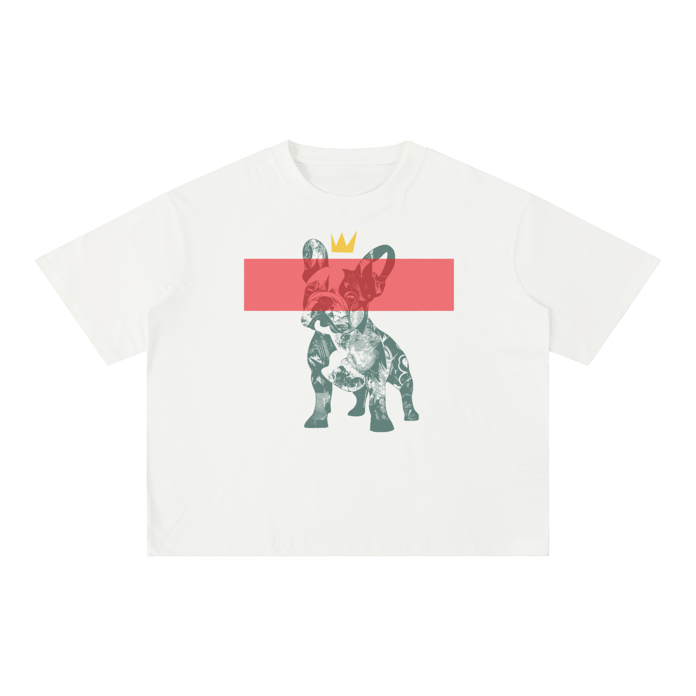 ASTRO: Mineral Wash Boxy Cotton T-Shirt