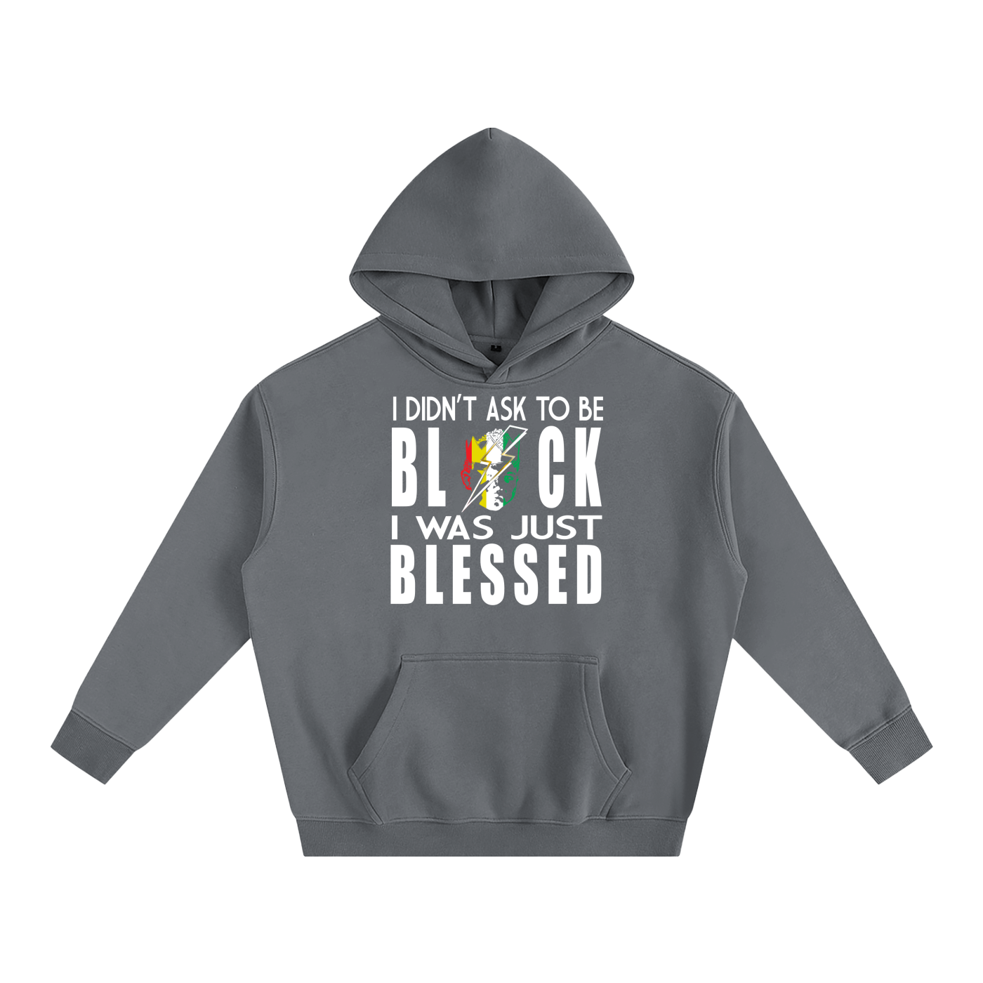 BLESSED TO BE Oversize Fleeced Hoodie