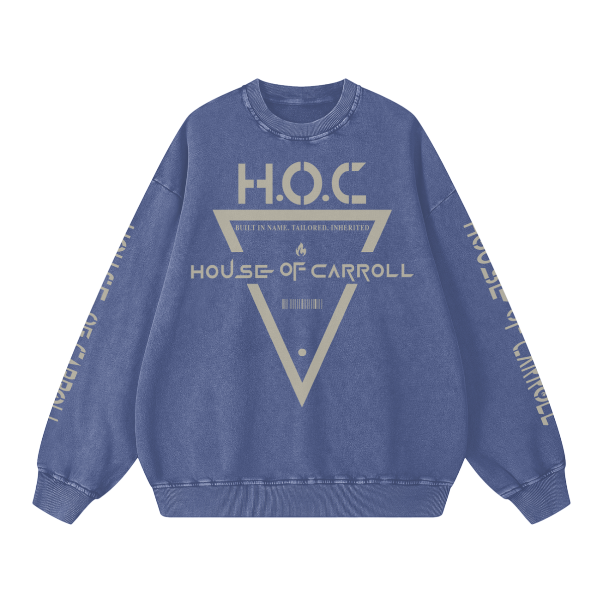 ORIGINAL GANGSTA SANCTUARY: Snow Washed Oversized Sweatshirt