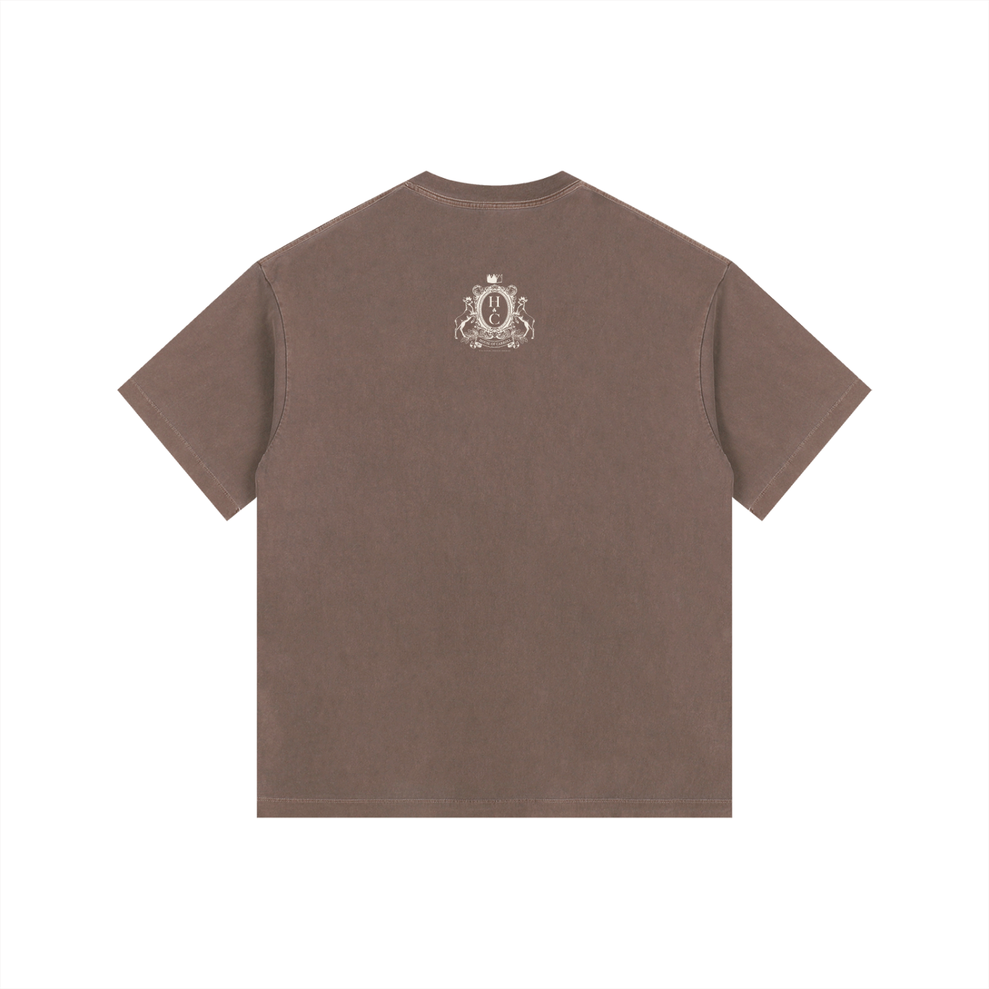 DIVINE: Vintage Washed Oversized Cotton T-Shirt