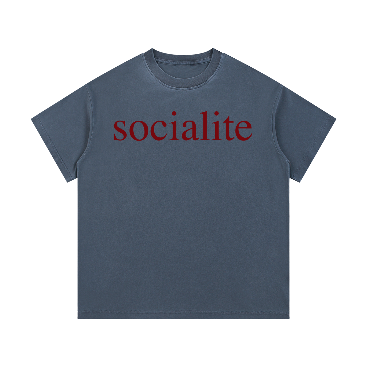 SOCIALITE: Vintage Wash Cotton T-Shirt