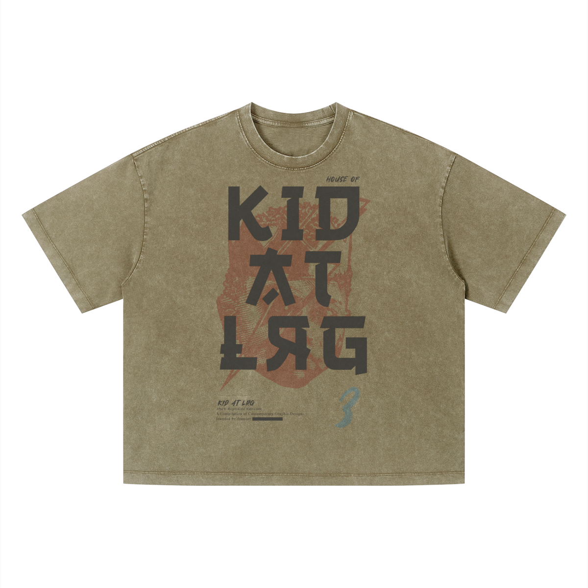 ANIME KID: Unisex Vintage Wash Boxy T-Shirt
