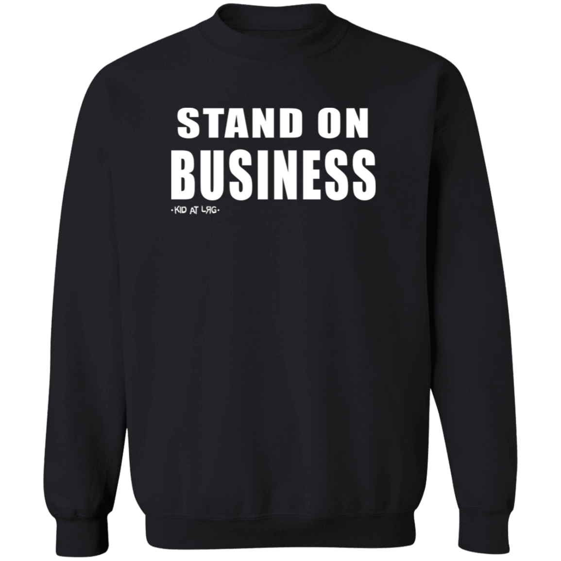 STAND ON BIZ 2 STAND ON BIZ G180 Crewneck Pullover Sweatshirt