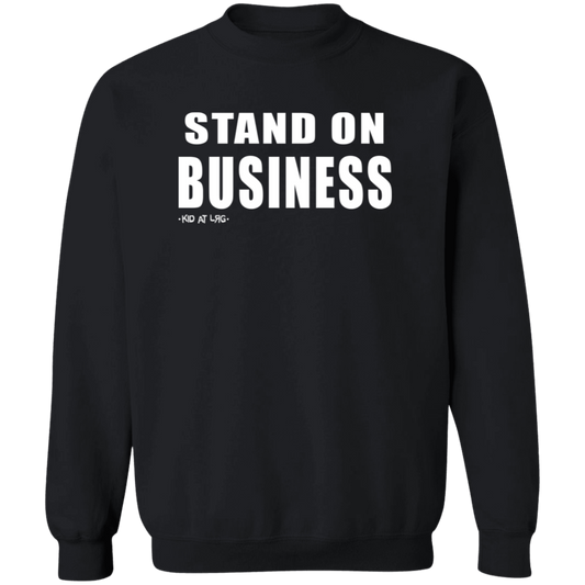 STAND ON BIZ 2 STAND ON BIZ G180 Crewneck Pullover Sweatshirt