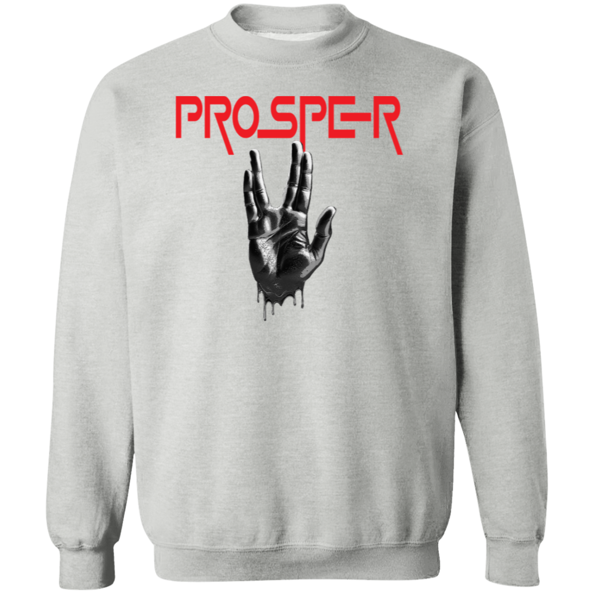 LONG PROSPER G180 Gildan Crewneck Pullover Sweatshirt