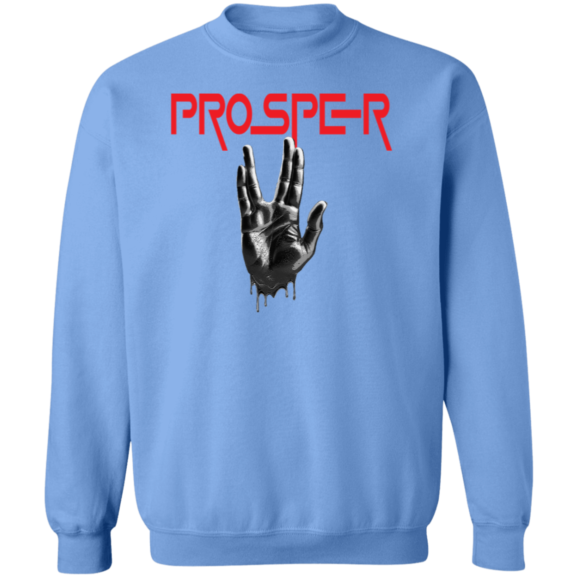 LONG PROSPER G180 Gildan Crewneck Pullover Sweatshirt
