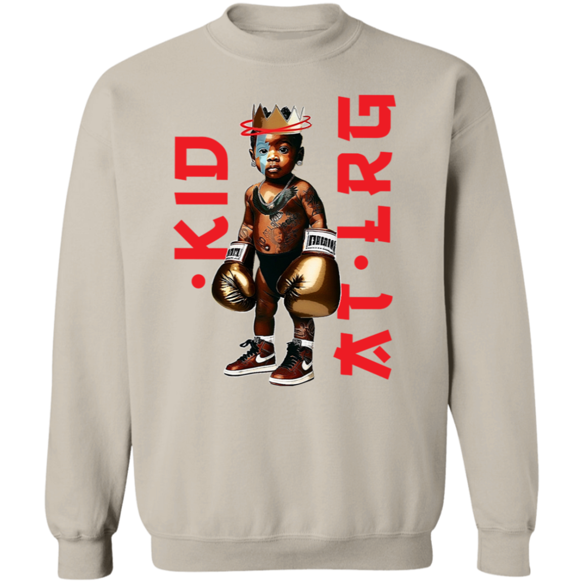 MAN-MAN Anime G180 Crewneck Pullover Sweatshirt