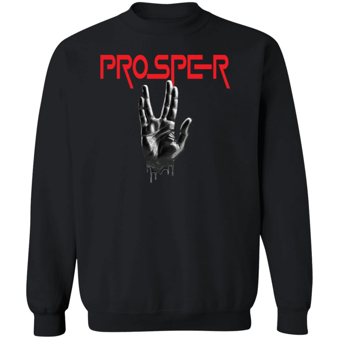 LONG PROSPER G180 Gildan Crewneck Pullover Sweatshirt