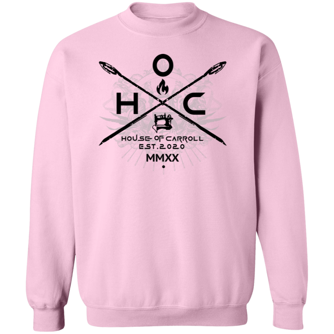 H.O.C CLASSIC #1 G180 Crewneck Pullover Sweatshirt