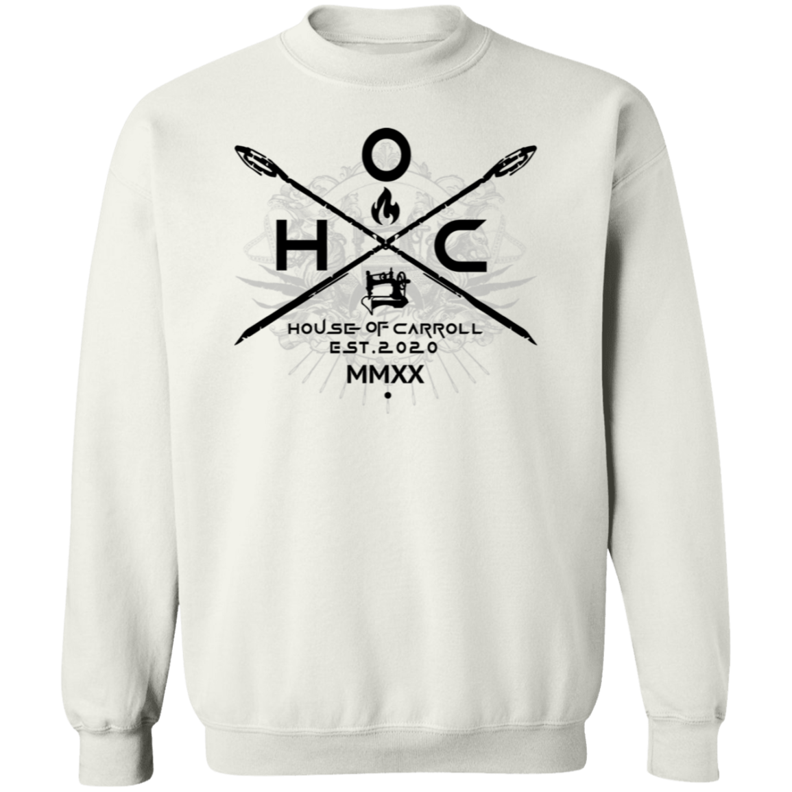 H.O.C CLASSIC #1 G180 Crewneck Pullover Sweatshirt