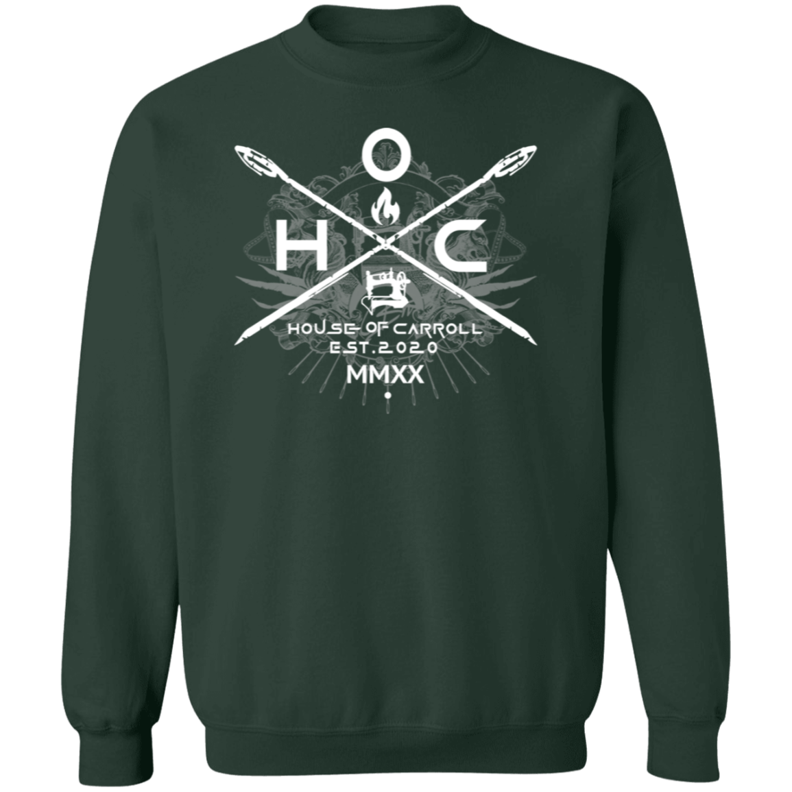H.O.C CLASSIC #2 G180 Crewneck Pullover Sweatshirt
