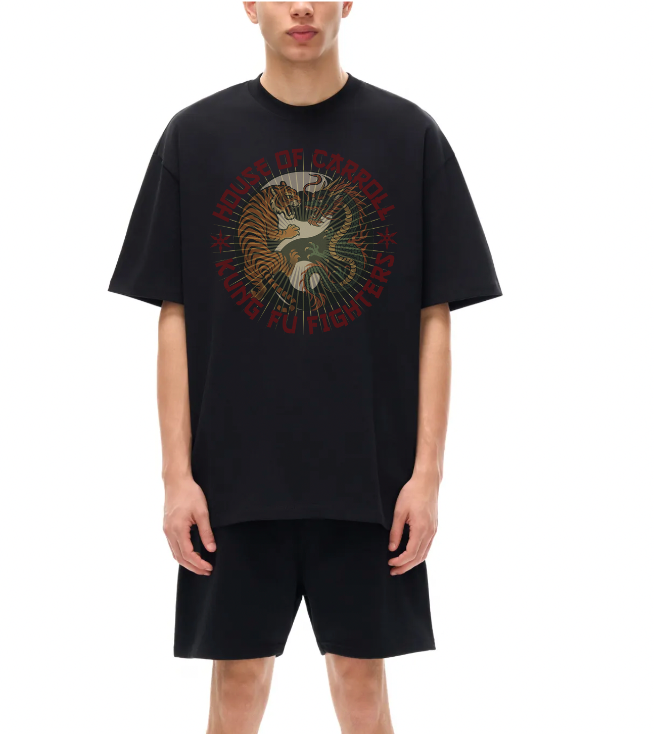 H.O.C KUNG-FU: Heavyweight Earth Tone T-Shirt