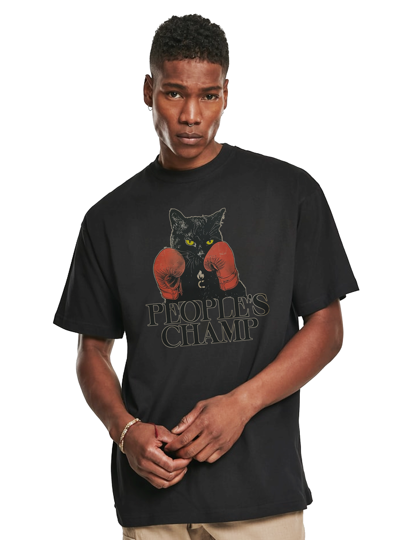 PEOPLE'S CHAMP: Unisex Pure Cotton T-Shirt