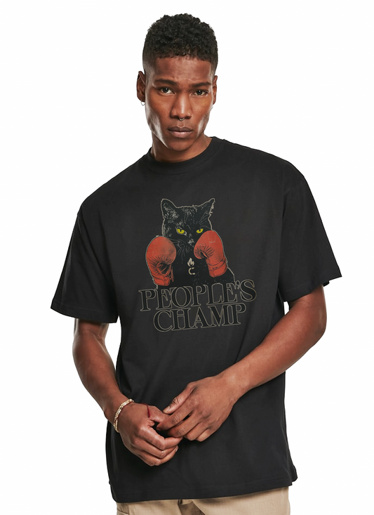 PEOPLE'S CHAMP: Unisex Pure Cotton T-Shirt