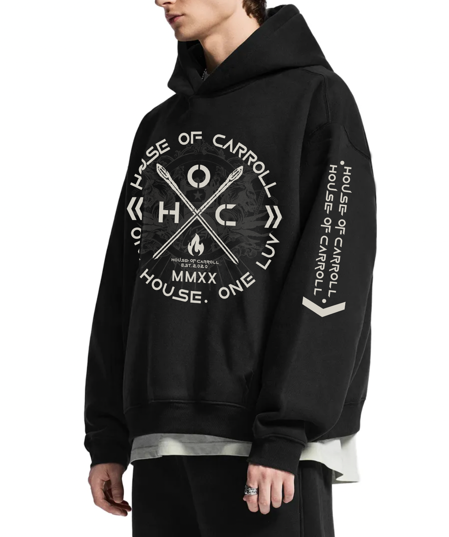 ORACLE 1: Fleeced Boxy Hoodie