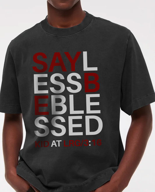 BE BLESSED KID 3:16: Unisex Pure Cotton T-Shirt