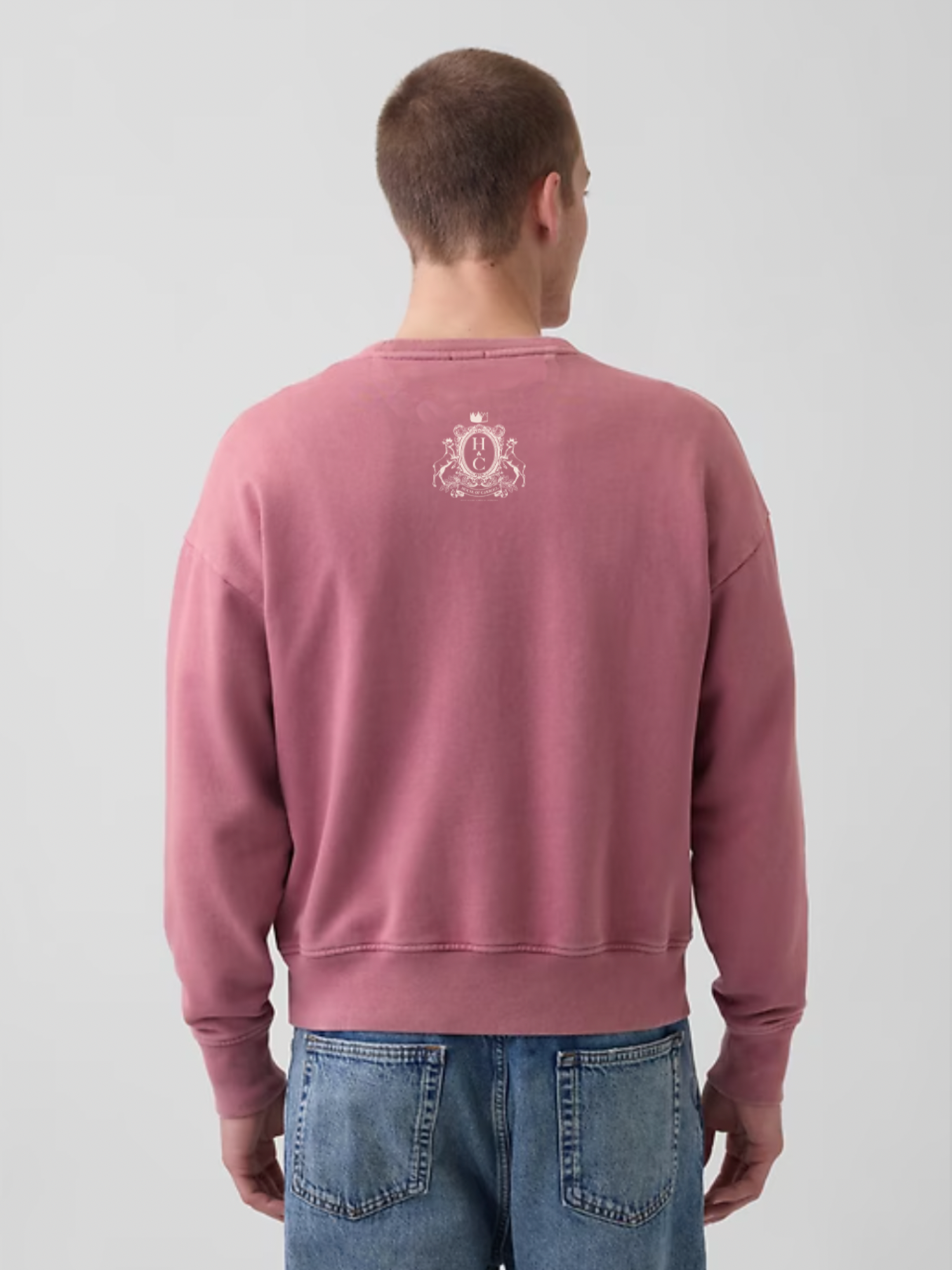 DEVINE: Vintage Washed Heavyweight Crewneck Sweatshirt