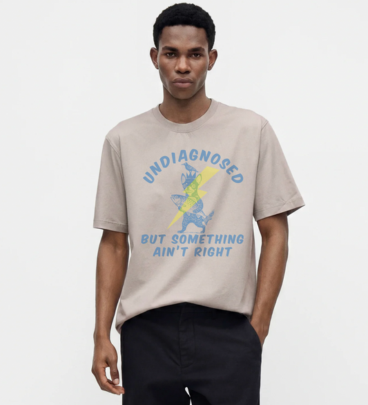 UNDIAGNOSED: Mineral Wash Boxy Cotton T-Shirt