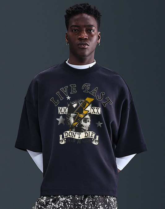 LIVE FAST: Essential Cotton T-Shirt