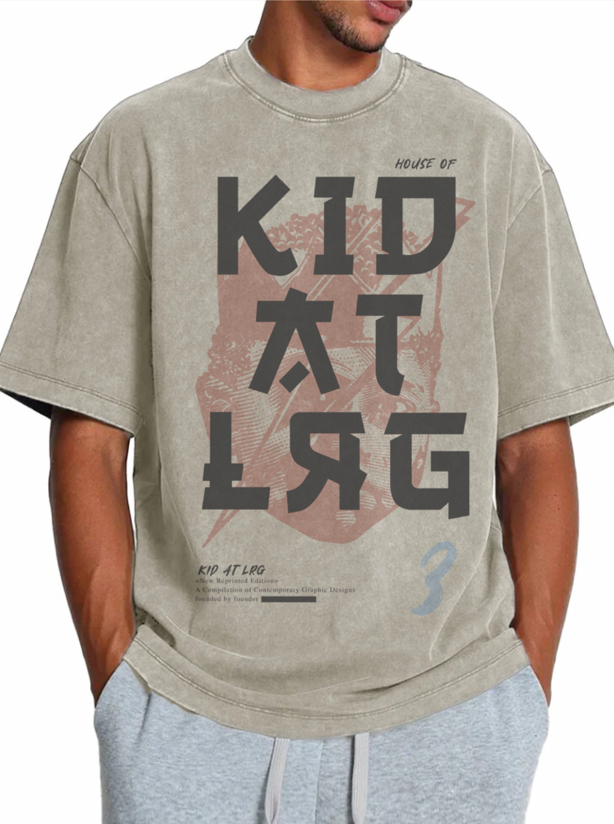 ANIME KID: Unisex Vintage Wash Boxy T-Shirt