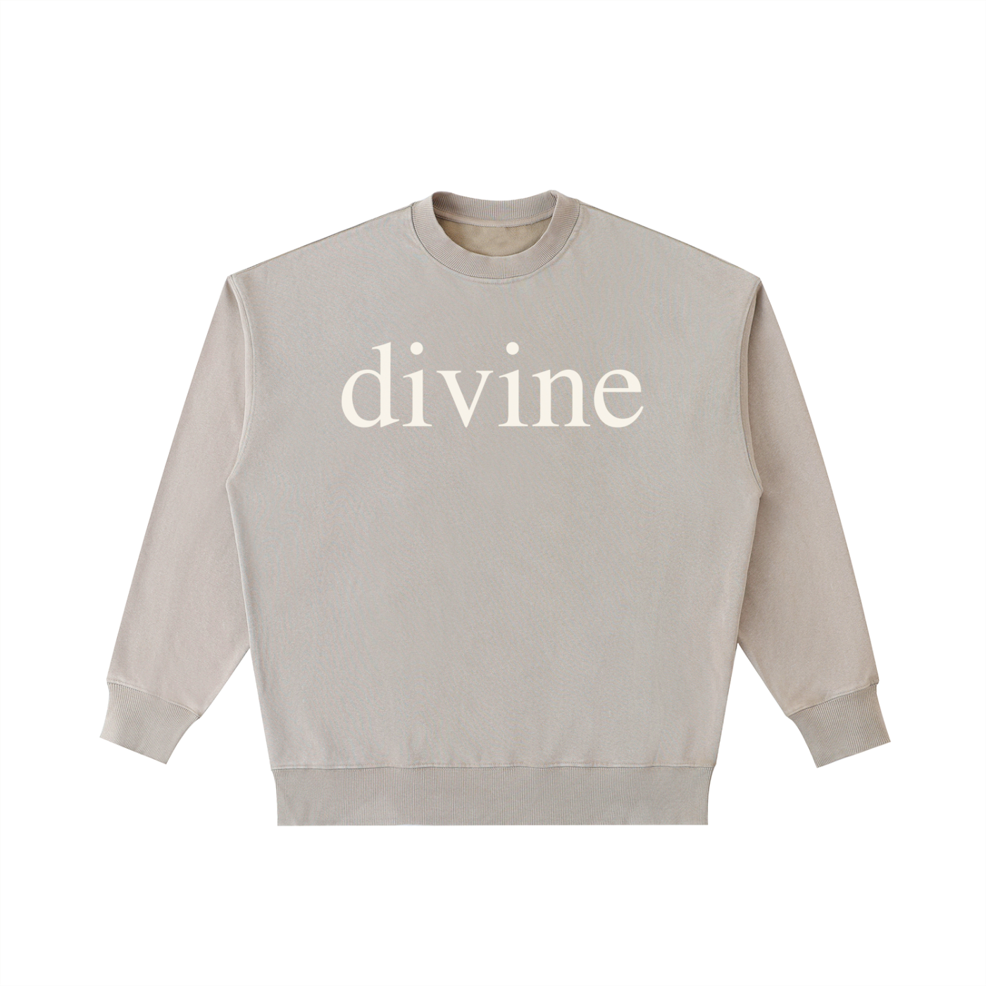 DEVINE: Vintage Washed Heavyweight Crewneck Sweatshirt