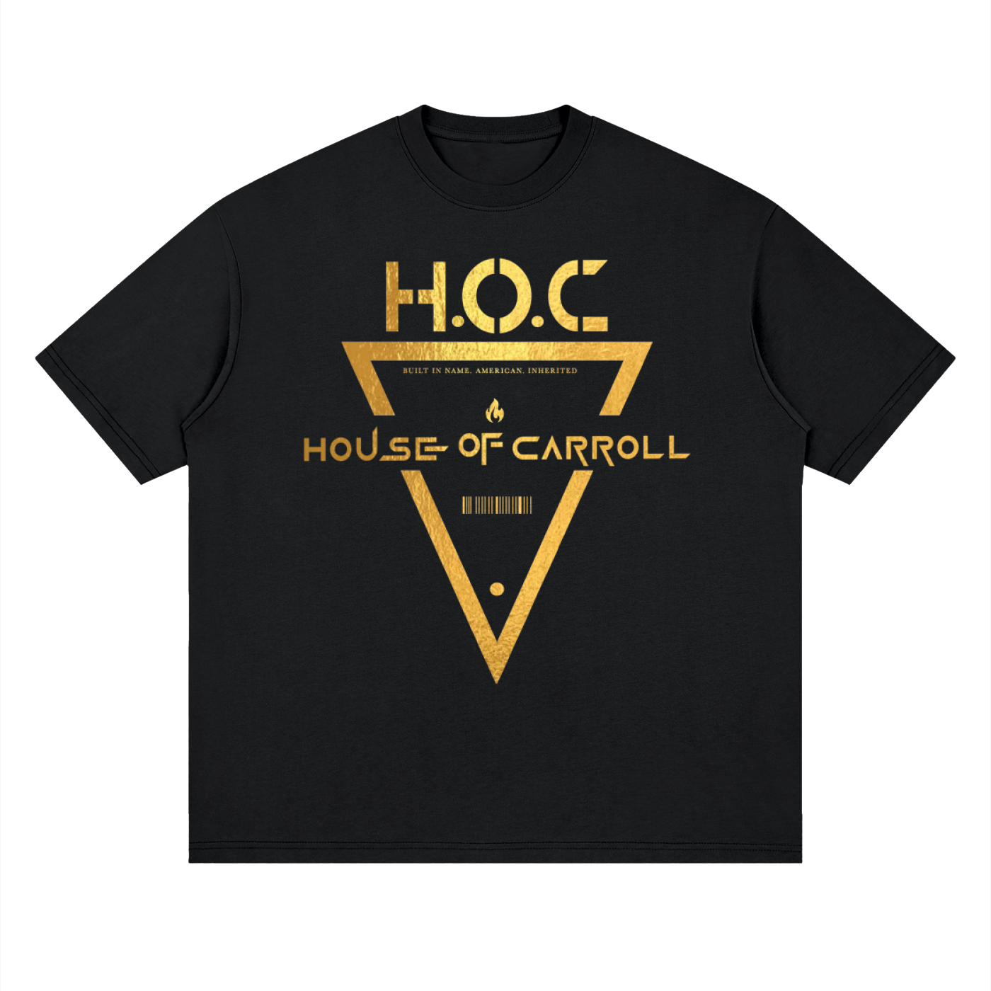 ENLIGHTENED LOGO: Streetwear Loose Drop Shoulder T-Shirt