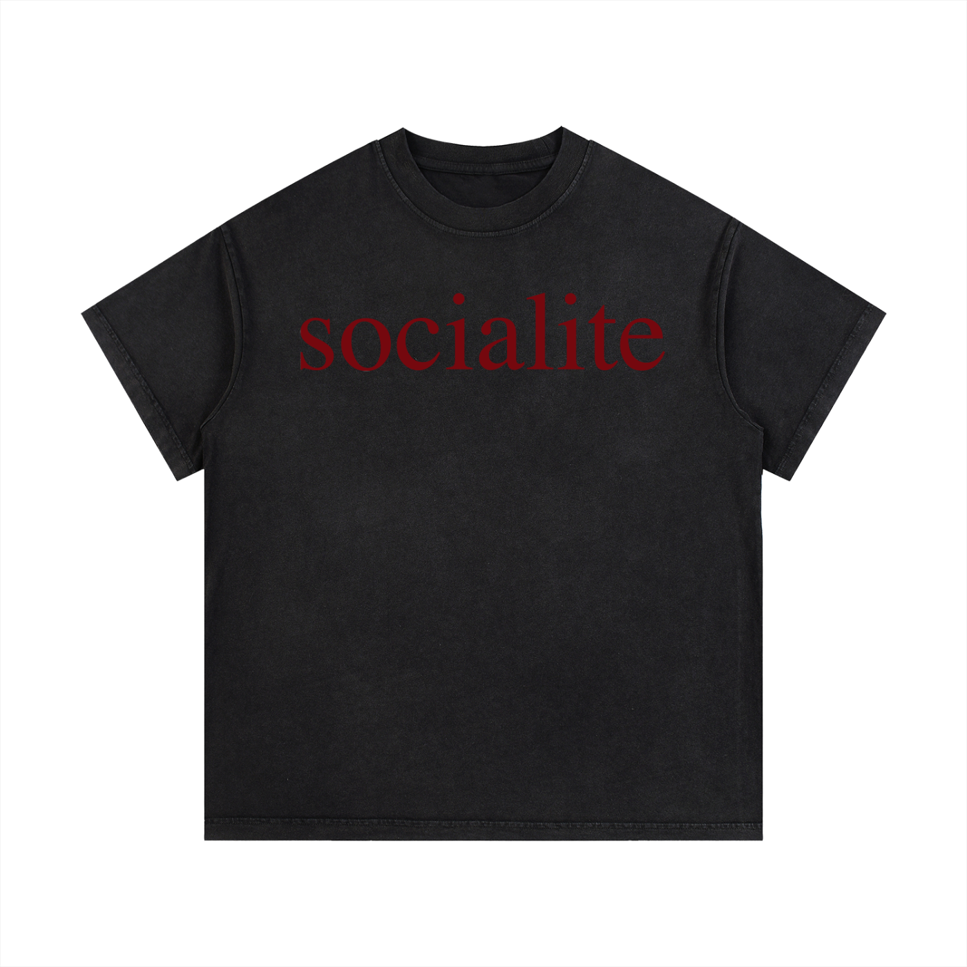 SOCIALITE: Vintage Wash Cotton T-Shirt