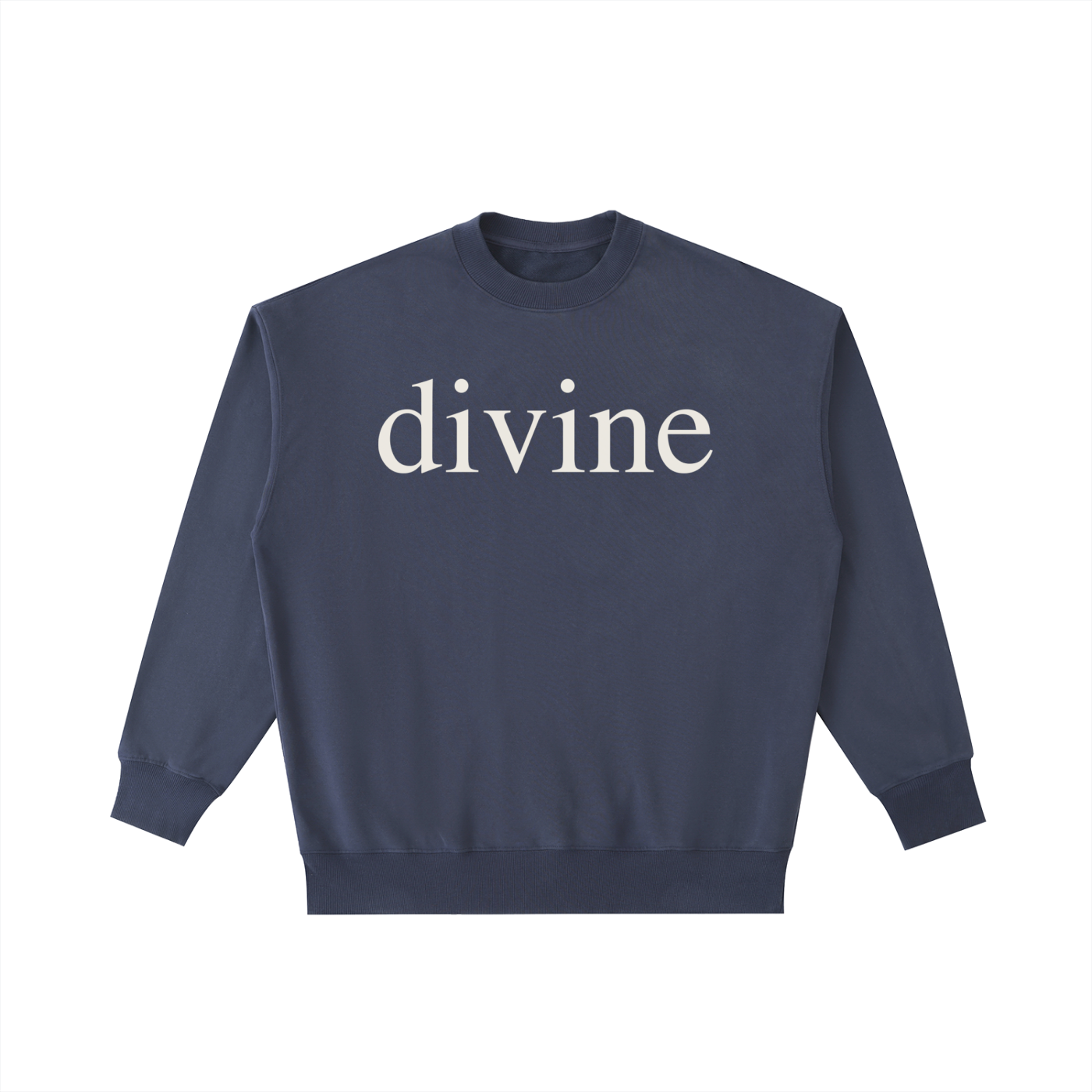 DEVINE: Vintage Washed Heavyweight Crewneck Sweatshirt