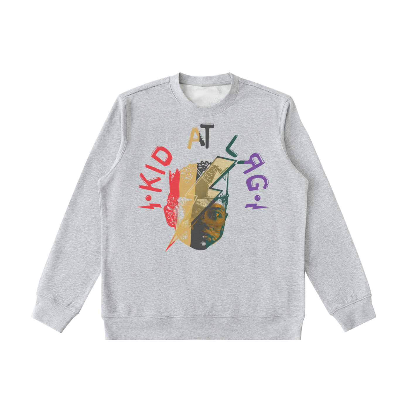 TRADITIONAL KAL LOGO: Essential Heavyweight Crewneck  Sweatshirt