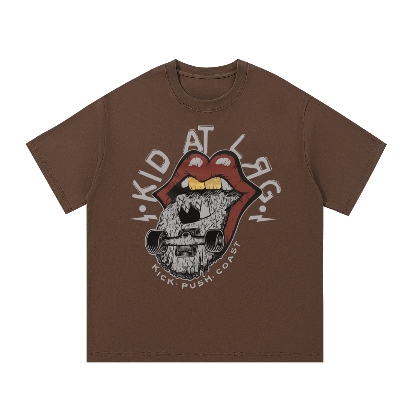 SKATERS MOUTH: Essential Cotton T-Shirt