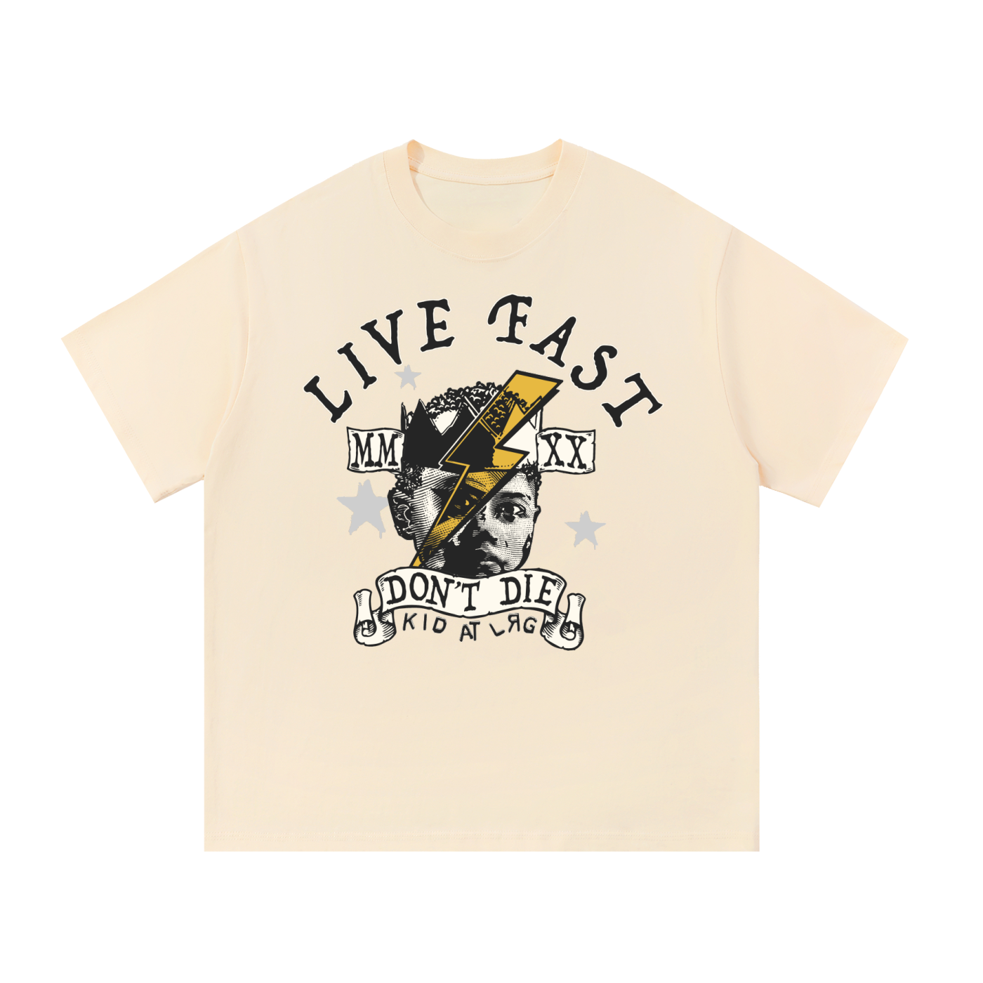 LIVE FAST: Essential Cotton T-Shirt