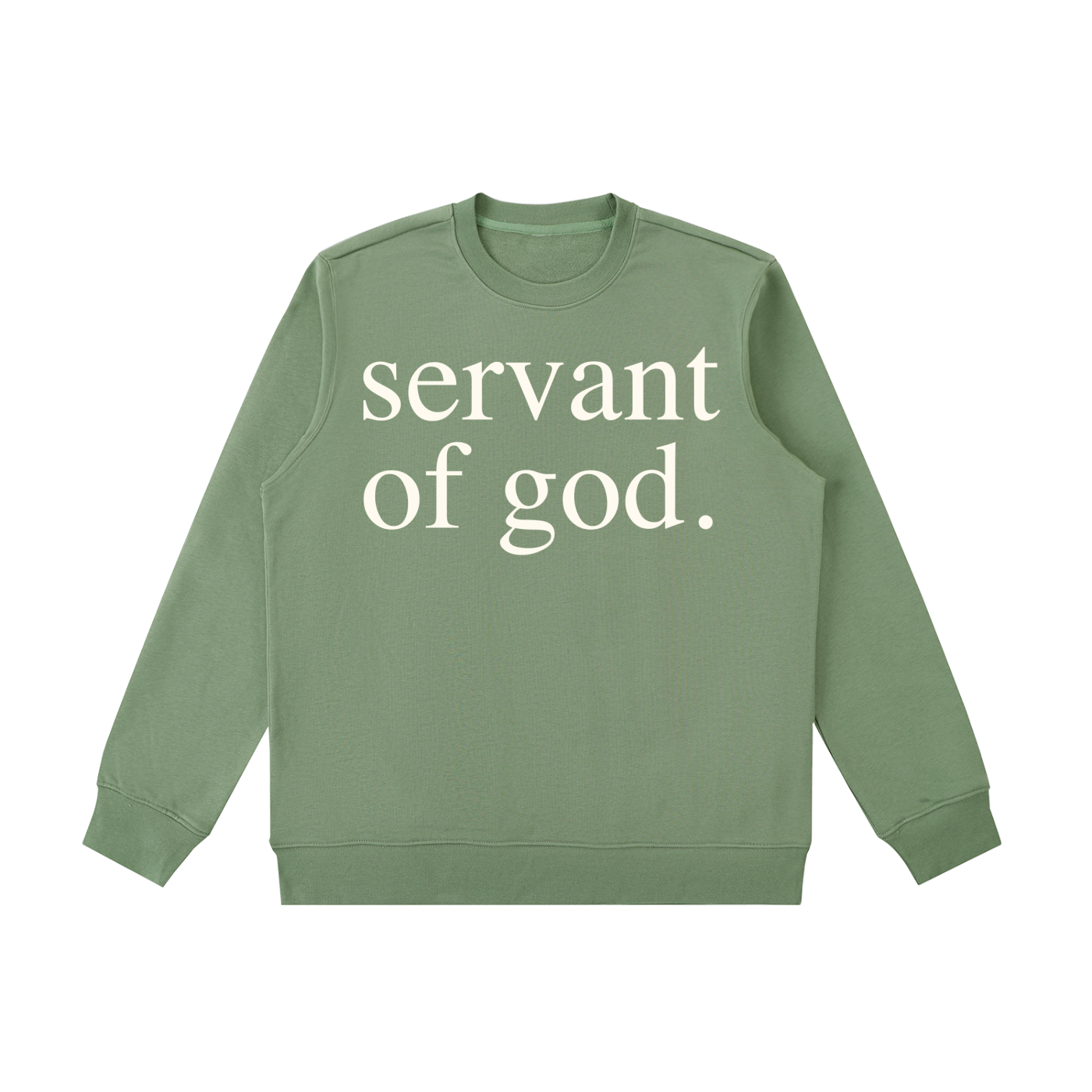SERVANT OF GOD: Essential Heavyweight Crewneck  Sweatshirt
