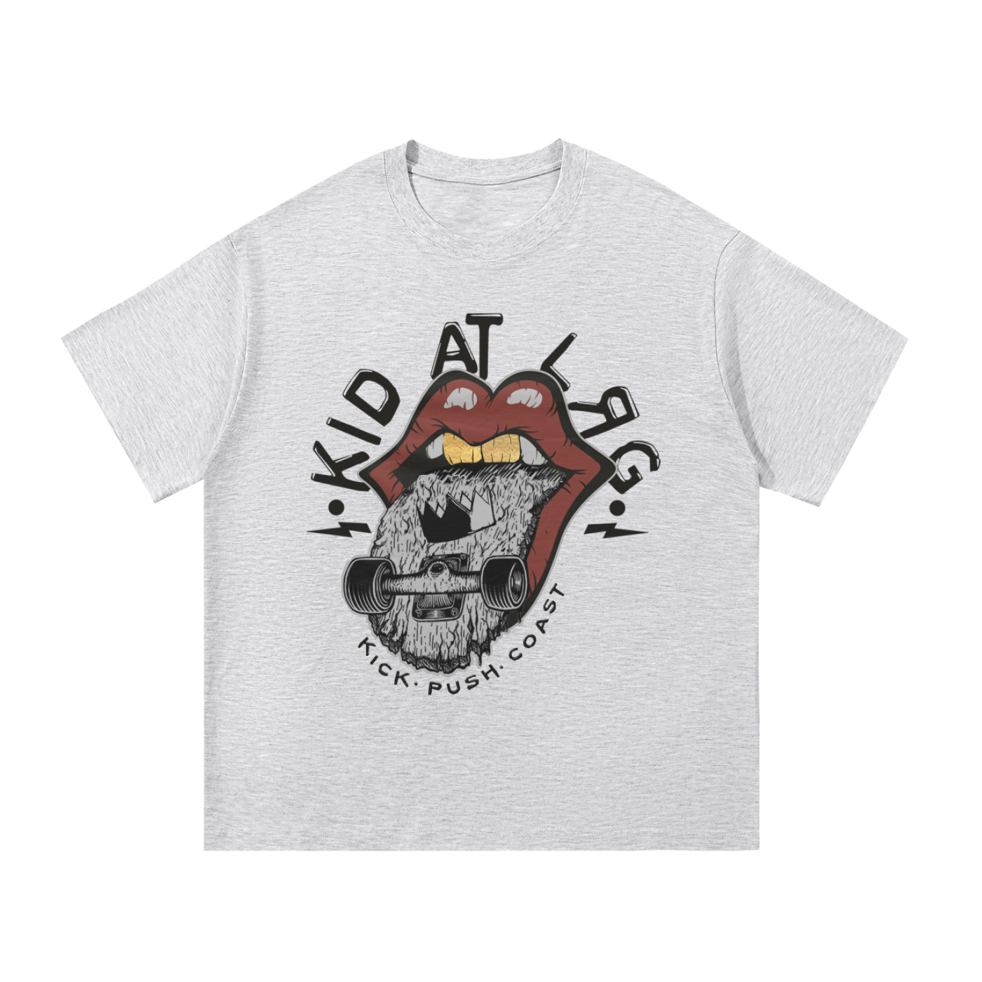 SKATERS MOUTH: Essential Cotton T-Shirt