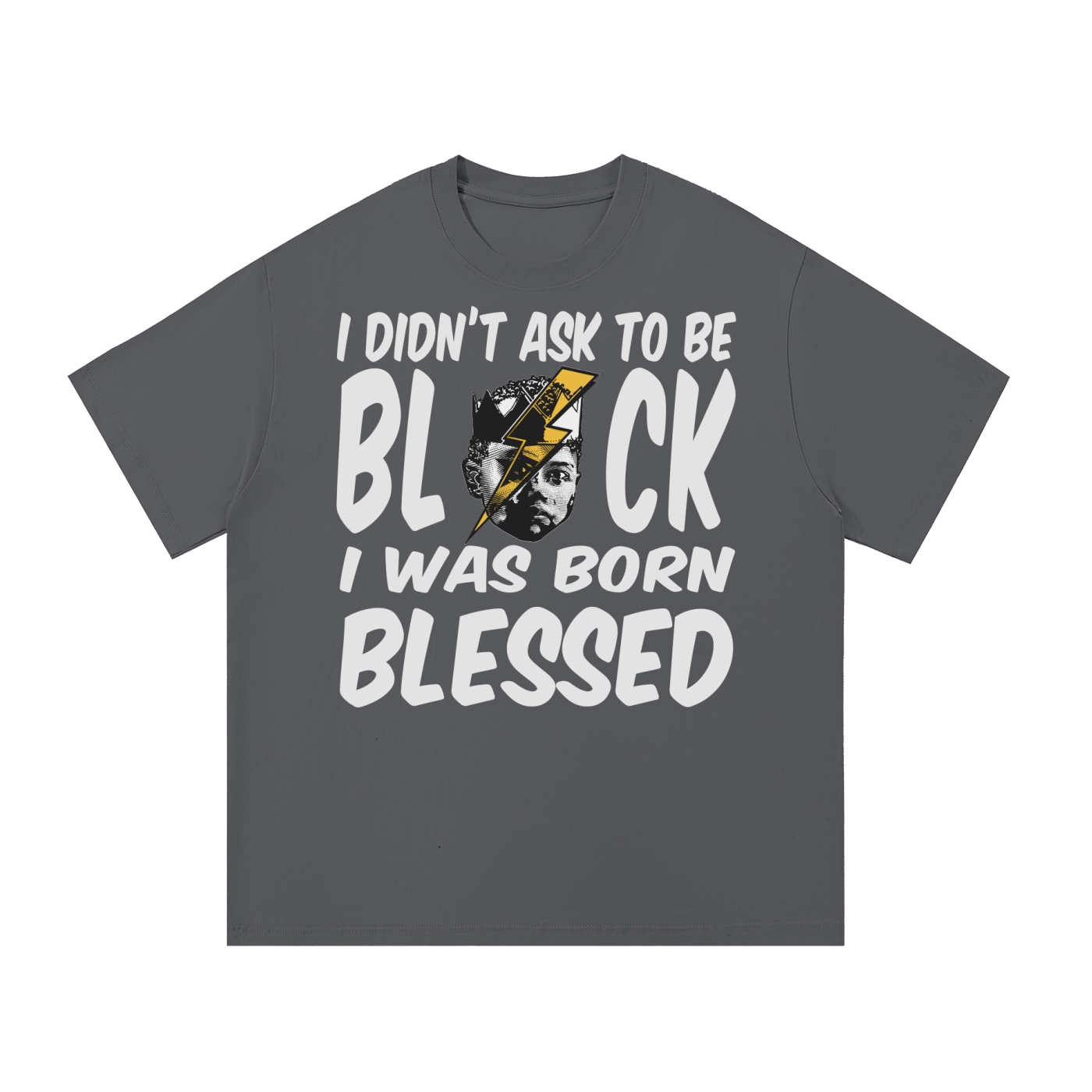 BORN BLESSED 1: Essential Cotton T-Shirt