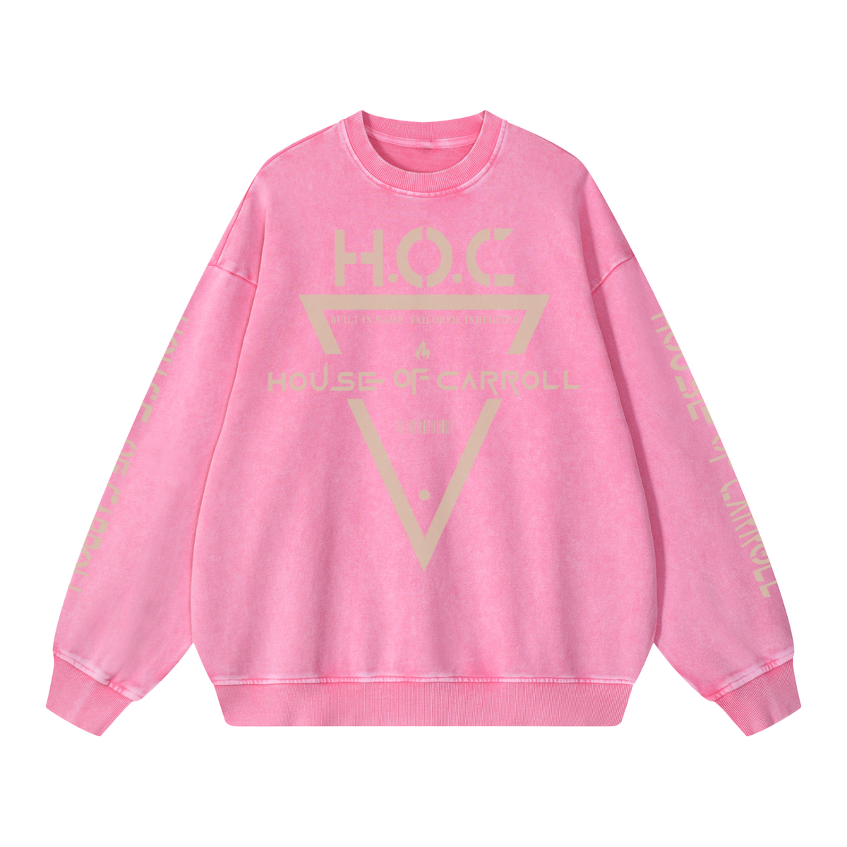 ORIGINAL GANGSTA SANCTUARY: Snow Washed Oversized Sweatshirt