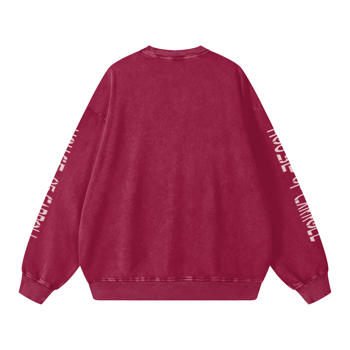 GOLDEN STATUE: Snow Washed Oversized Sweatshirt
