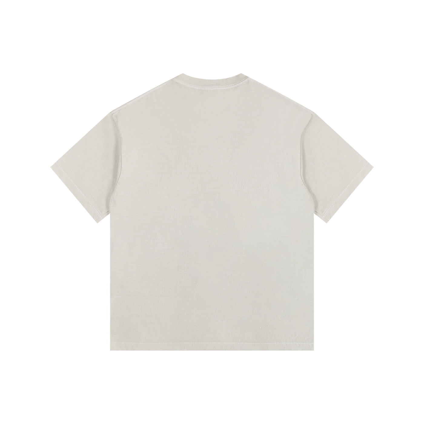 CREST LIFE: Vintage Washed Oversized Cotton T-Shirt