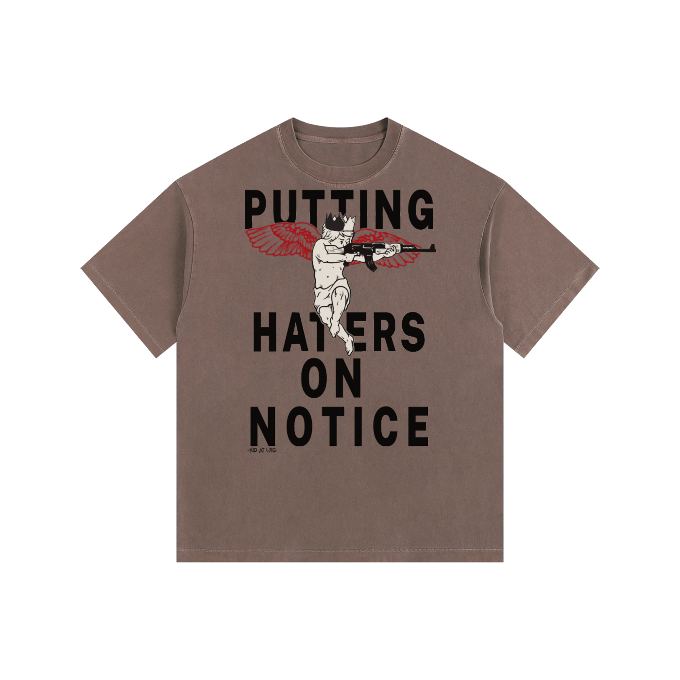 HATERS ON NOTICE: Vintage Washed Oversized Cotton T-Shirt