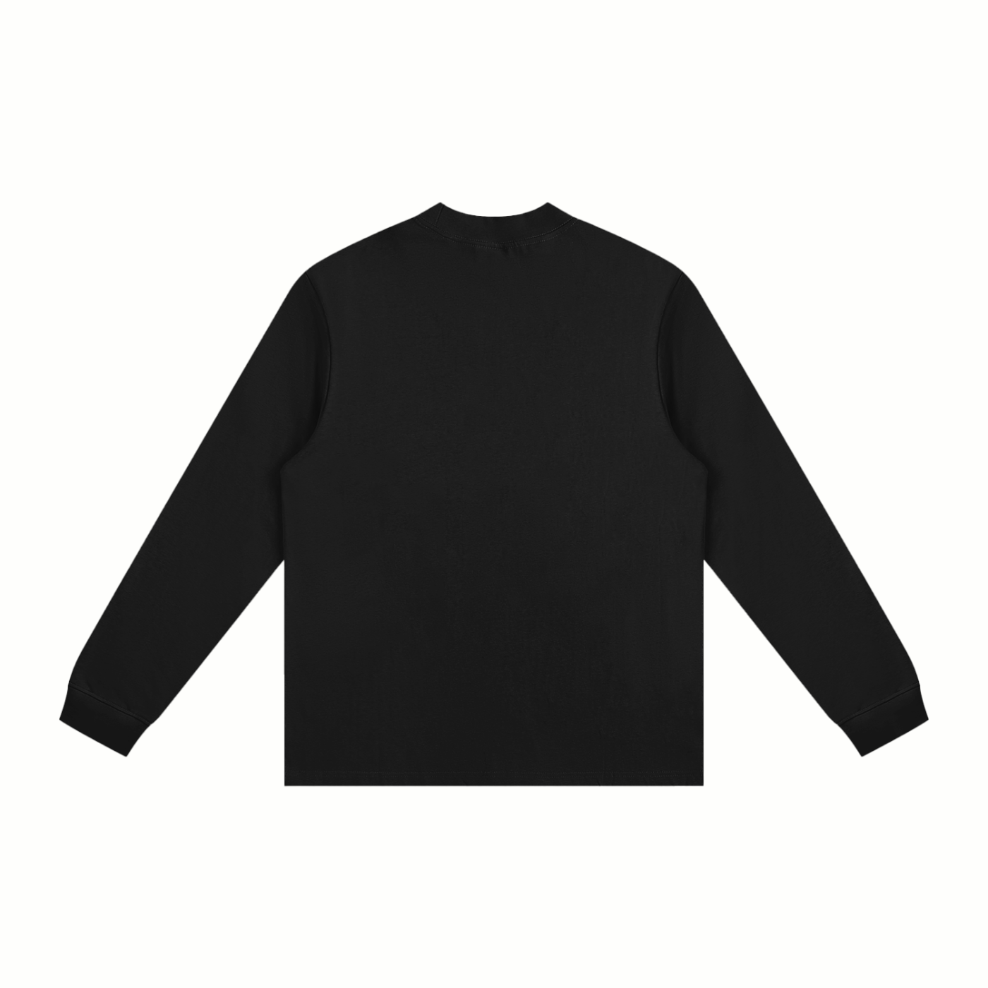 WISDOM: Essential Non-Shrink Mock Neck Sweatshirt