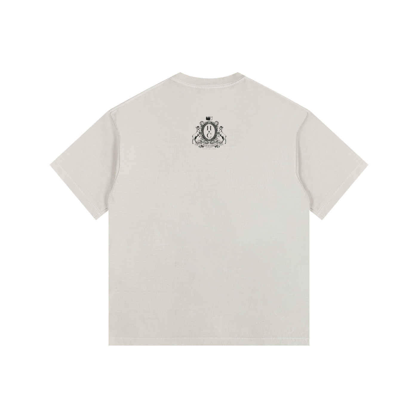 DIVINE: Vintage Washed Oversized Cotton T-Shirt