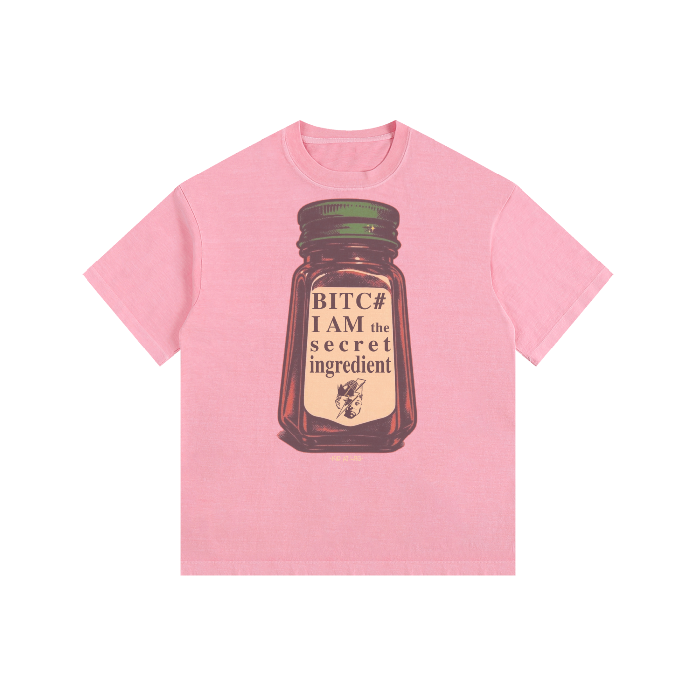INGREDIENT: Vintage Washed Oversized Cotton T-Shirt