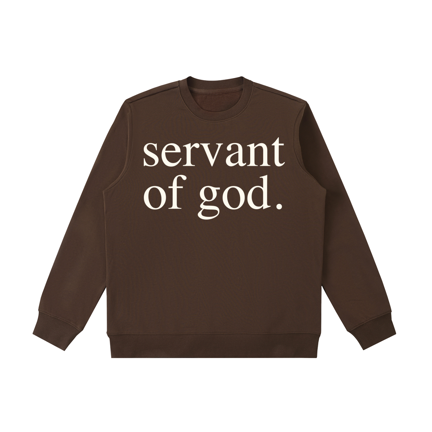 SERVANT OF GOD: Essential Heavyweight Crewneck  Sweatshirt